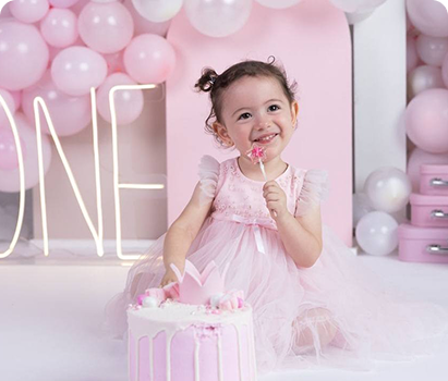 Ideas para un Smash Cake inolvidable